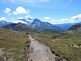 Il sentiero di salita verso l'Üsseri  Nanzlicke.......
